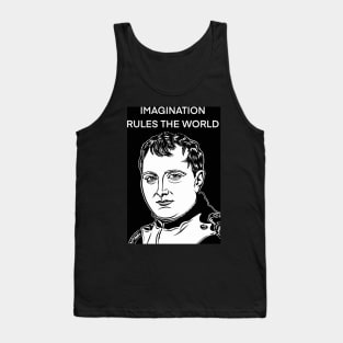 NAPOLEON quote .2 - ink portrait Tank Top